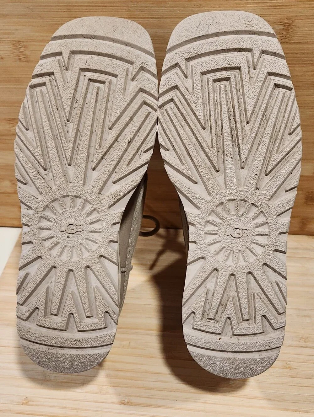Ugg Cityfunc Women's Size 8.5 Tan Platform Shoes Neutral Casual